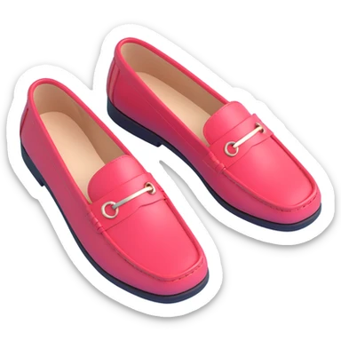 a pair of loafers sticker