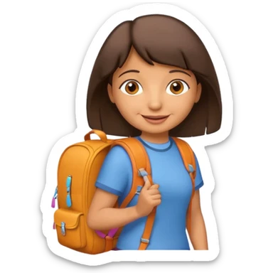Dora the explorer  sticker