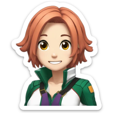 My hero academia eri sticker