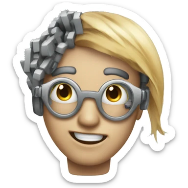 Chatbot sparking malfunction  sticker