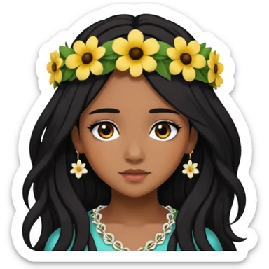 There is a series named the100 and i want to make a emoji of lexa Alycia jasmine sticker