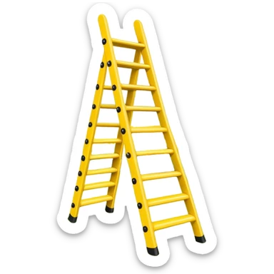 Ladder drill used for soccer training  sticker
