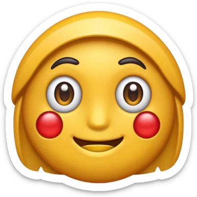 brilho do brinco sticker