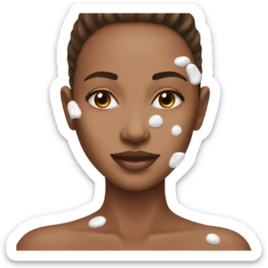 Skin care sticker