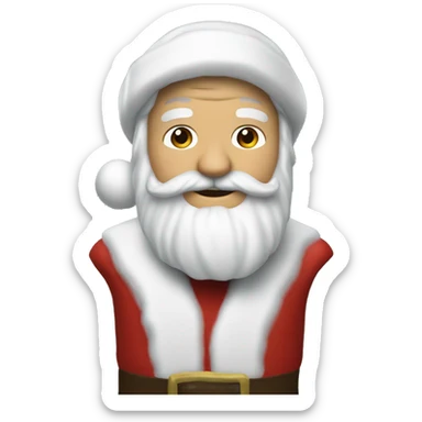 Pedro Pascal as Santa Claus  sticker