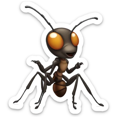Marching ant  sticker
