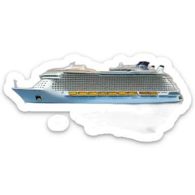 Oasis of the Seas cruise ship sticker