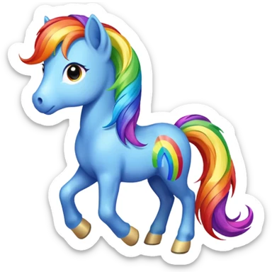 streamer pony sticker