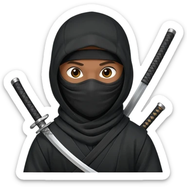 Ninja arab sticker