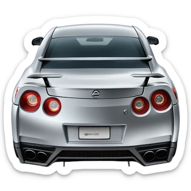 nissan gtr  sticker