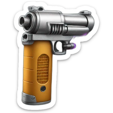 Lighter blaster sticker