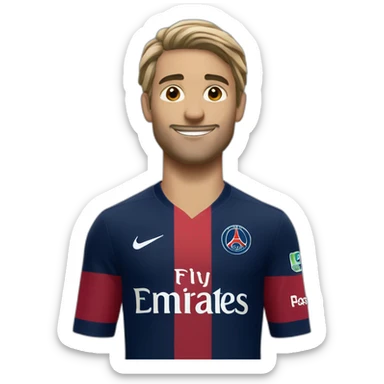Paris saint germain logit sticker