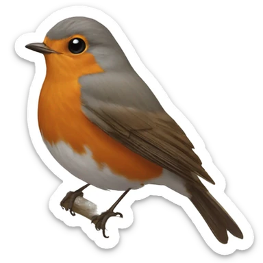 Robin sticker