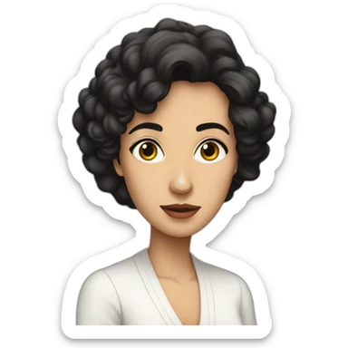 Isabellle Adjani  sticker