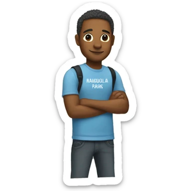 Magnolia parks book sticker