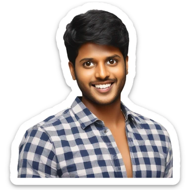 TOLLYWOOD ACTOR Sundeep Kishan sticker