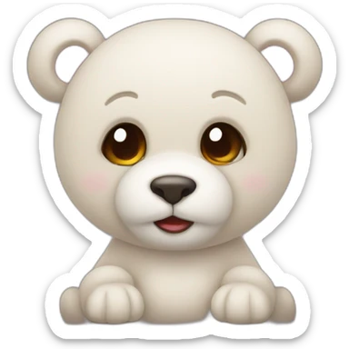Nounours sticker