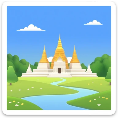 Temple kouxor sticker