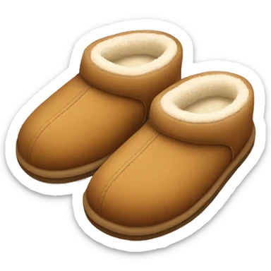 Ugg slippers sticker