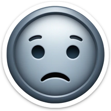 Closed button sticker