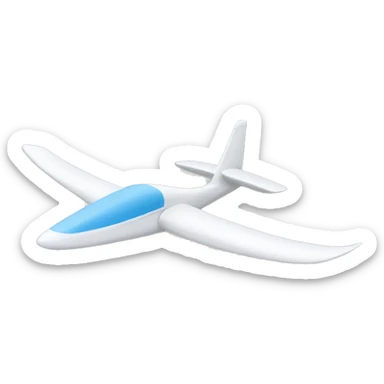 Soaring sailplane sticker