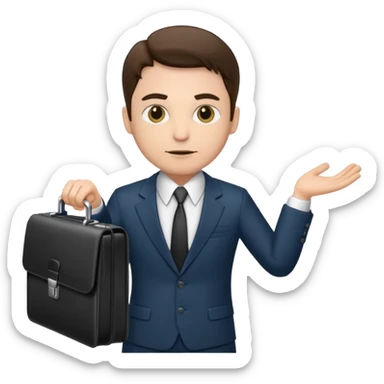 white collar criminal sticker