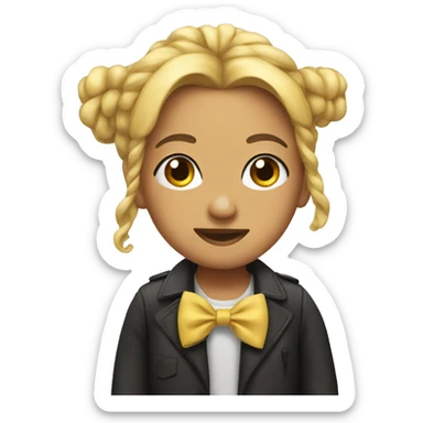 NYC with a bow sticker