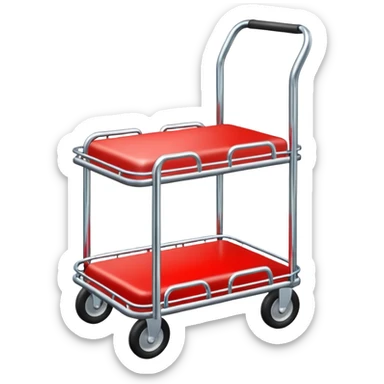 luggage cart sticker