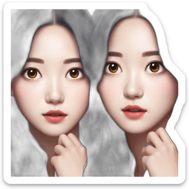 Kim Jisoo All Eyes On Me sticker