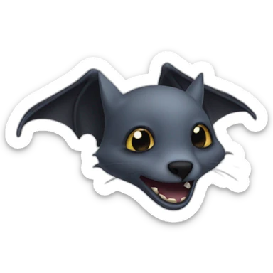 Chauve souris sticker
