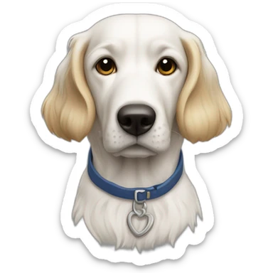 Chien épagneul breton sticker
