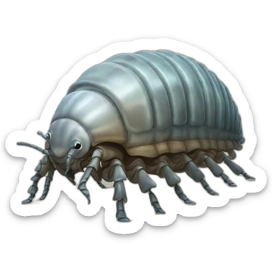 giant isopod sticker