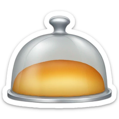 restaurant cloche sticker