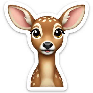 fawn sticker