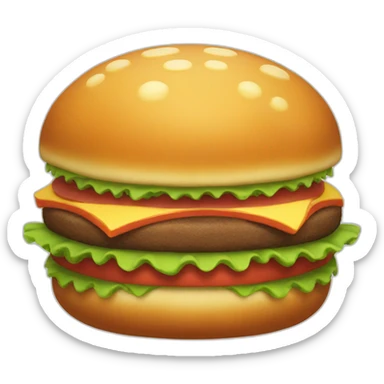 Krabby Patty sticker