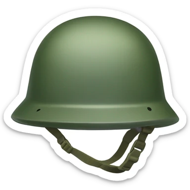 Army helmet sticker