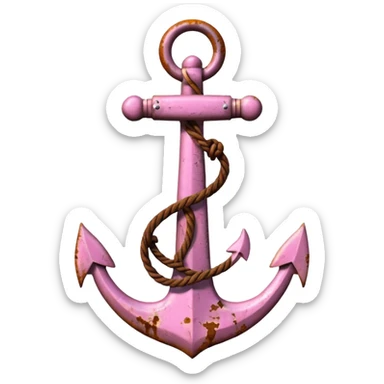 Pink Archor sticker