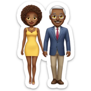 sugar daddy with sugar babies sticker