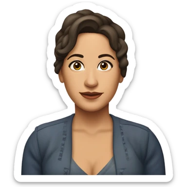 “Victoria Espinosa, a cuyo talento debe el teatro puertorriqueño momentos inolvidables” es un ser que pensábamos ubicuo; de tan presente y laborioso, casi irreal. canela skin sticker