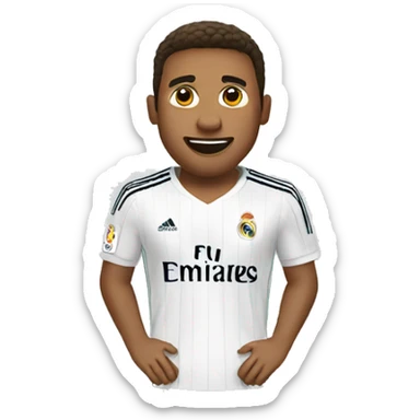 Real madrid logs sticker