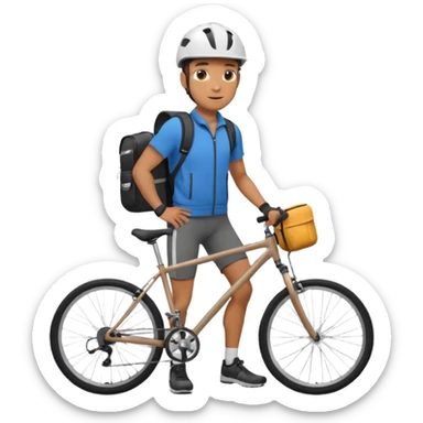 Urban Bike Courier sticker