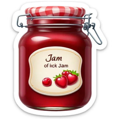 Jam sticker