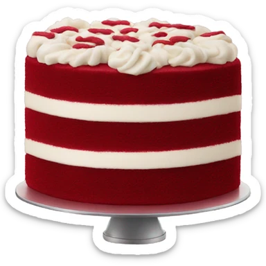 red velvet cake sticker