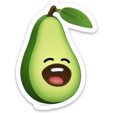 create a dancing nicockado avocado emoji  sticker