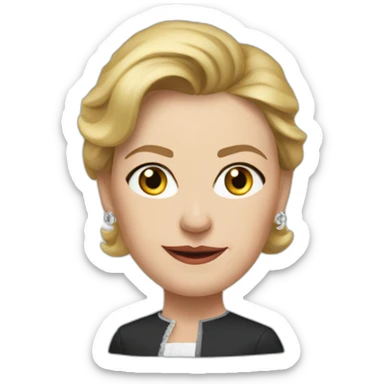 Mette frederiksen prime minister denmark sticker