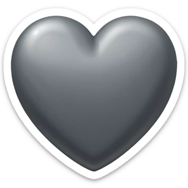 Rock heart  sticker