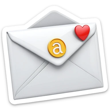 email envelope icon sticker