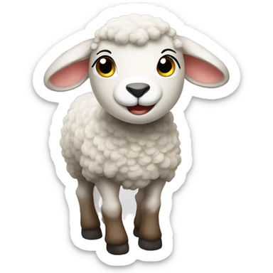 lamb sticker