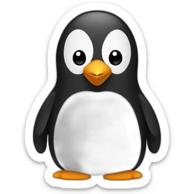 Pingouin sticker