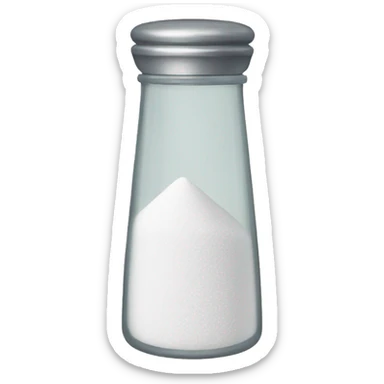 salt shaker sticker